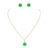 Christmas Gift Bow Necklace