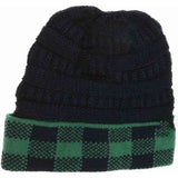 Buffalo Check C.C Beanie Tail