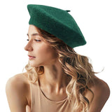 Solid Beret Hat