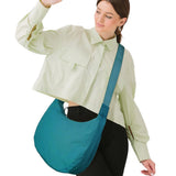 Women's Solid Nylon Sling Bag Crossbody