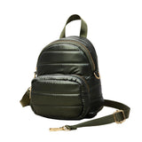 Solid Puffer Mini Backpack Bag
