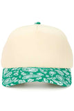 C.C Paisley Pattern Two Tone Trucker Cap
