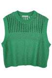 Chest Blocked Crochet Poncho
