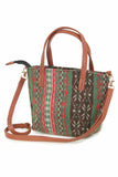 Ethnic Print Crossbody Bag