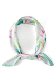 Floral Pattern Print Bandana Summer Scarf