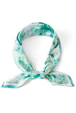 Floral Pattern Print Bandana Summer Scarf
