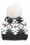 C.C Multi Yarn Aztec Beanie Hat