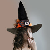 You Say I am A Witch Like It's A Bad Thing Message Halloween Witch Hat