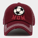 Soccer Mom Message Vintage Baseball Cap