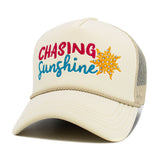 CHASING SUNSHINE Mesh Back Trucker Hat