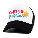 CHASING SUNSHINE Mesh Back Trucker Hat