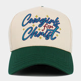 Cowgirls for Christ Embroidered Baseball Hat