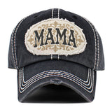 MAMA Patch Vintage Baseball Cap
