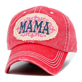 MAMA Patch Vintage Baseball Cap