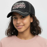 FAVORITE DAUGHTER Embroidered Vintage Baseball Cap