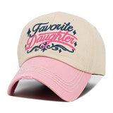 FAVORITE DAUGHTER Embroidered Vintage Baseball Cap