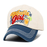 TEQUILA GIRL Embroidered Vintage Baseball Cap