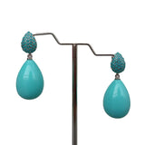 Turquoise Teardrop Earrings
