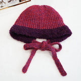 Stylish Knitted Winter Bonnet Hat