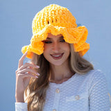 Plain Chunky Crochet Bucket Hat