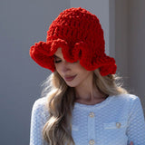 Plain Chunky Crochet Bucket Hat
