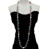 Pearl Gem Stone Necklace
