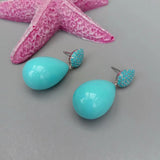 Turquoise Teardrop Earrings