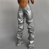 Lunar Flux Metallic Stacked Pants - AfterAmour