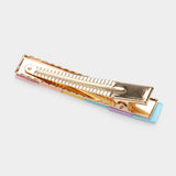 Color Block Resin Square Alligator Snap Hair Clip