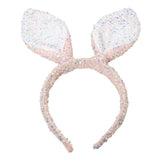Sparkling Sequin Easter Bunny Ear Headband