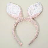 Sparkling Sequin Easter Bunny Ear Headband