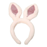 Sequin Accent Plush Easter Bunny Ear Headband