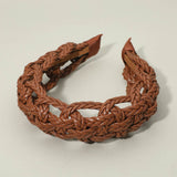 Wide Intricate Braided Wide Headband