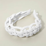 Wide Intricate Braided Wide Headband