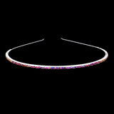 1Row Rectangle Stone Headband