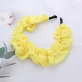 Tiny Flower Pattern Printed Scrunchie Headband