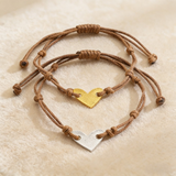 Virgin Mary Braided Bracelet with Cross Pendant