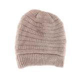 Fuzzy Lined Mixed Soft Yarn C.C Beanie