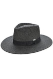 C.C Grosgrain Bow Vegan Felt Panama Hat