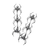 Triple Metal Spider Link Dangle Earrings