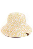 C.C Reversible Cloche Bucket Hat