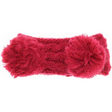 KIDS Solid Double Pom C.C Head Wrap