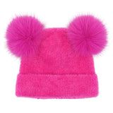BABY Chenille Double Pom C.C Beanie