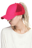 C.C BASEBALL PONYCAP
