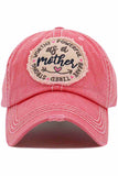 AS A MOTHER Vintage Ball Cap