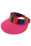 Serape Visor Hat