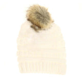 Baby Fur Pom C.C Beanie