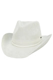 C.C Metallic Band Trim Cowboy Hat
