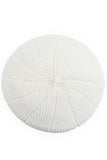 C.C SCALLOPED WAVE PATTERN BERET