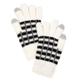 Cozy Colorblocked Smart Touch Gloves